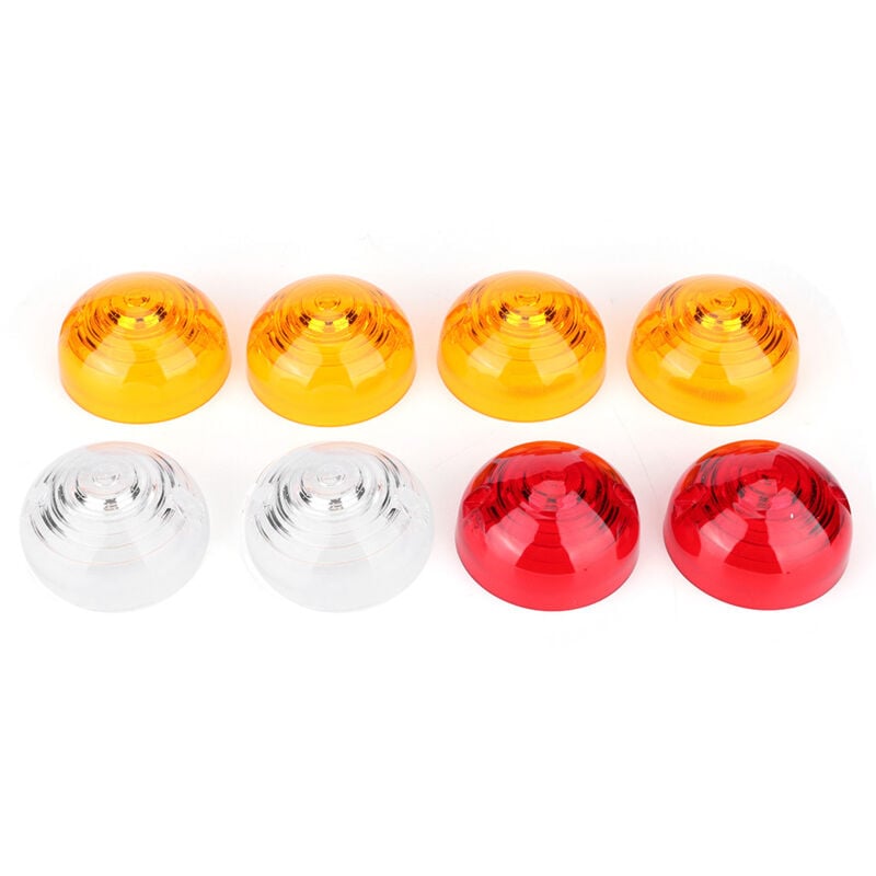 Anzeige Licht Objektiv 8Pcs Seite Blinker Lampe Objektiv Kit Für Land Rover Serie 3/Defender Licht Objektiv