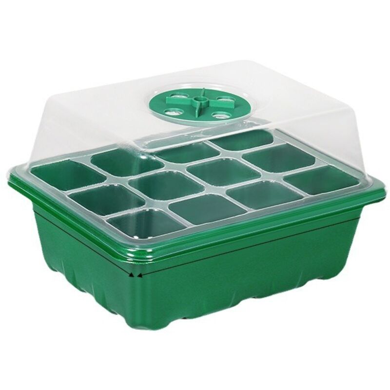 Anzuchtschale für 12 Töpfe