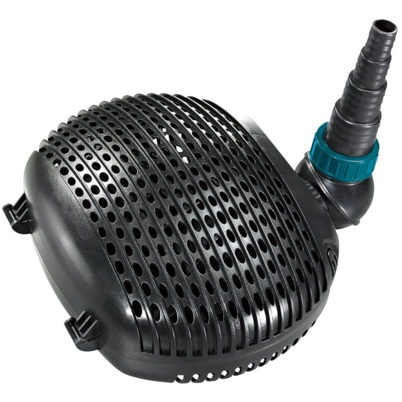 AquaForte EC-8000 Teichpumpe - 8.000 L/Std. - 70W - Förderhöhe 4,5 m - Korngröße 6 mm - Energieeffizient - Geeignet für Süß- & Salzwasser