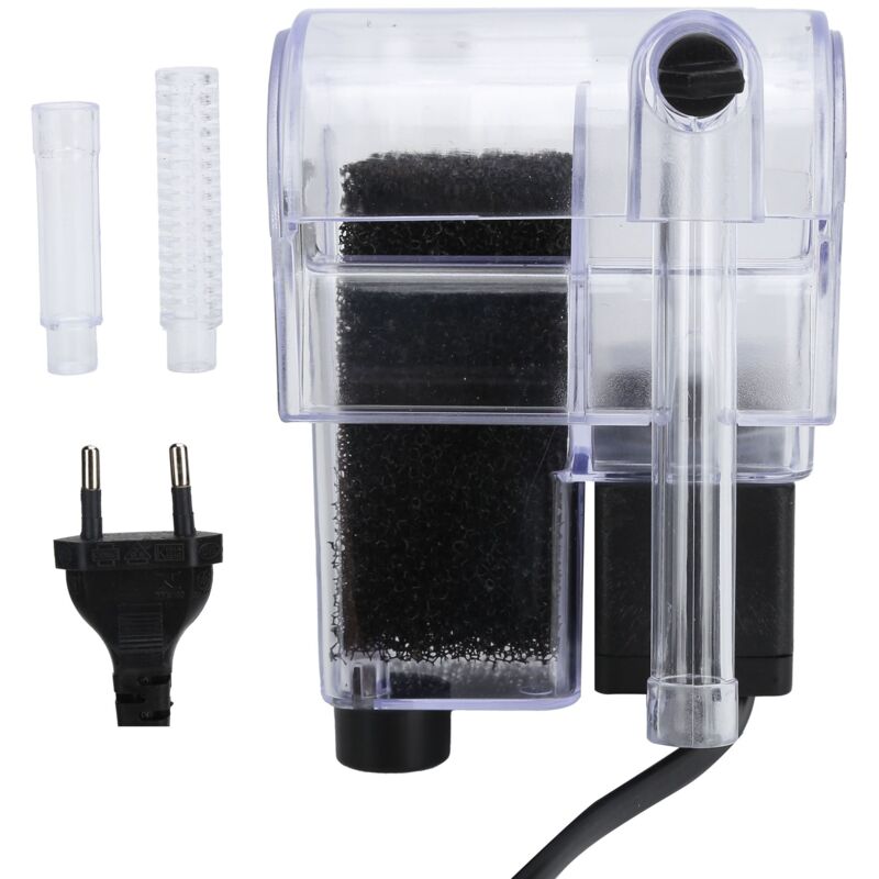 Zoternen - Aquariumfilter, Multifunktions-Hngefilter für Aquarium, kologisches Aquarium, EU-Stecker, 220 v