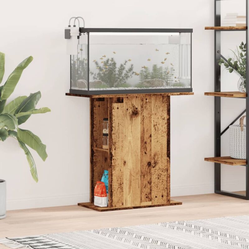 Vidaxl - Aquariumständer Altholz-Optik 36x75x72,5 cm Holzwerkstoff