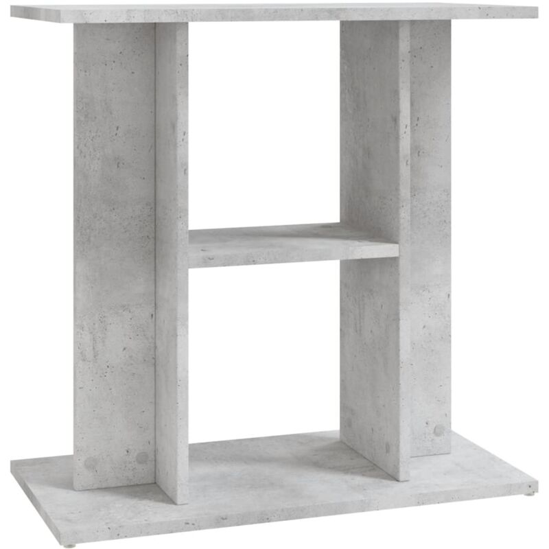Aquariumständer Betongrau 60x30x60 cm Holzwerkstoff Vidaxl