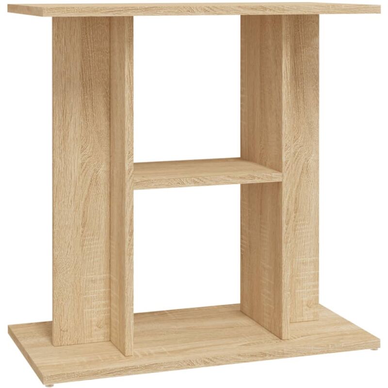 Aquariumständer Sonoma-Eiche 60x30x60 cm Holzwerkstoff Vidaxl