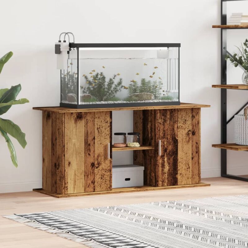 Vidaxl - Aquariumständer Altholz-Optik 121x41x58 cm Holzwerkstoff
