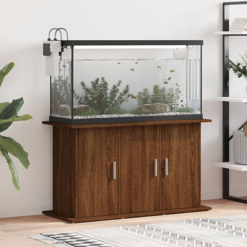 Vidaxl - Aquariumständer Braun Eichen-Optik 101x41x58 cm Holzwerkstoff