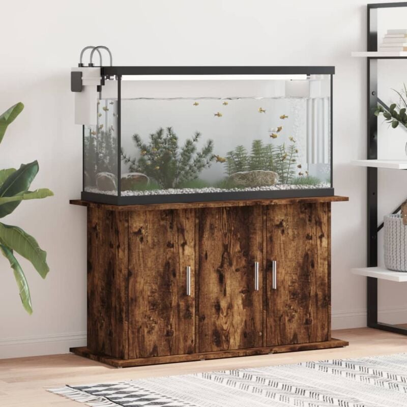 Vidaxl - Aquariumständer Räuchereiche 101x41x58 cm Holzwerkstoff