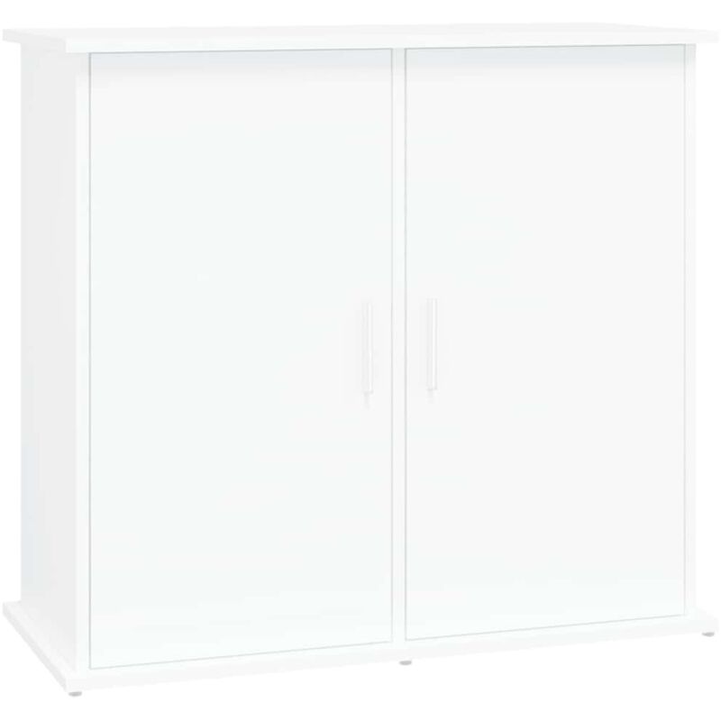 Aquariumständer Weiß 81x36x73 cm Holzwerkstoff Vidaxl