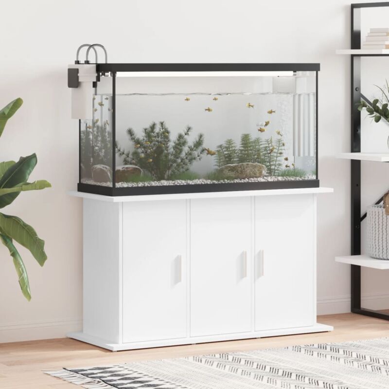 Vidaxl - Aquariumständer Weiß 101x41x58 cm Holzwerkstoff