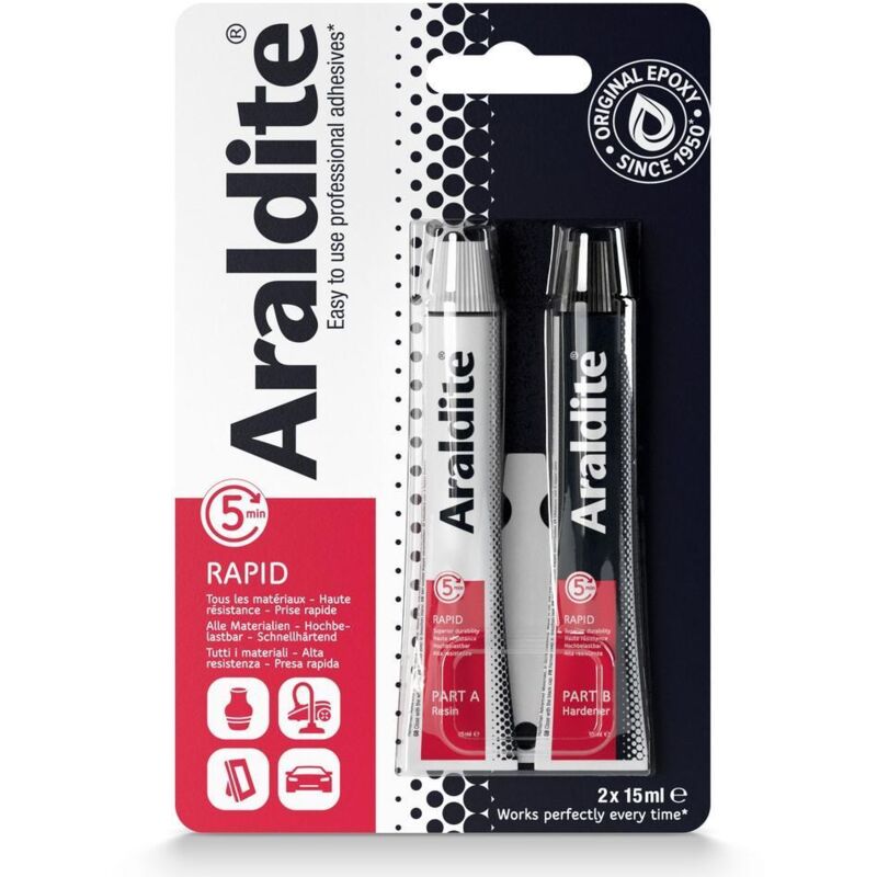 Araldite Epoxidharz Kleber Hochfeste Schnellkleber 15mL