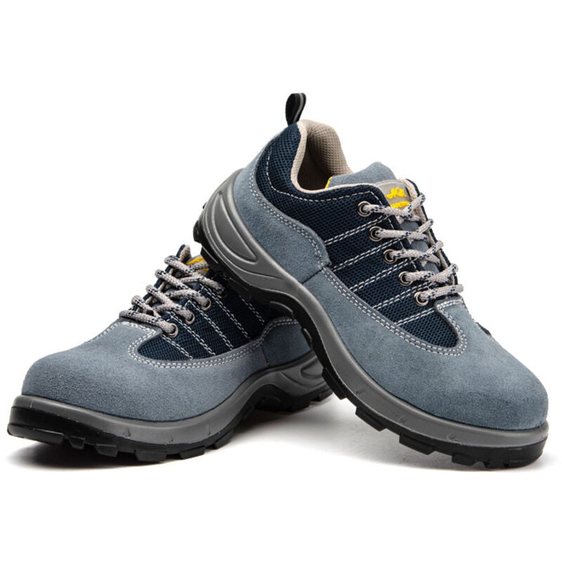 Arbeitsfreundliche Schuhe, Anti-Stich-Sicherheitsschuhe, Herren-Sicherheitsschuhe, rutschfest und verschleißfest, bequem und atmungsaktiv (Farbe:
