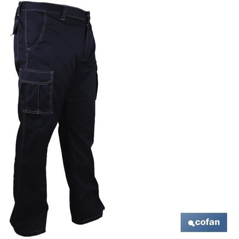 Grasberg Denim-Arbeitshose, 240 g/m², Blau, Größe 62