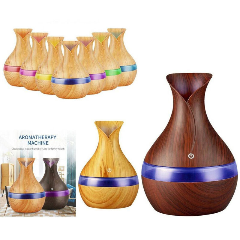 Trade Shop Traesio - Trade Shop - flüssigkeitsdiffusor aromen ätherische öle ultraschall-luftbefeuchter reiniger -