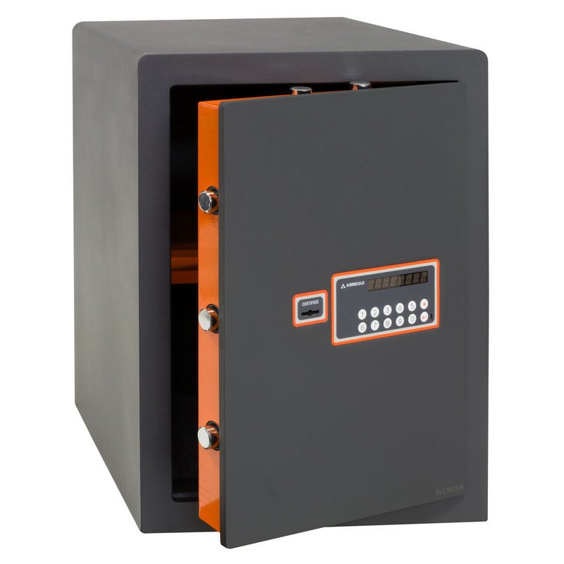 ARREGUI Plus C Tresor Sicherheitsstufe S2, Möbeltresor aus Stahl mit Klasse A Zertifiziertem 2-Faktor-Sicherheitsschloss, Safe für Zuhause oder