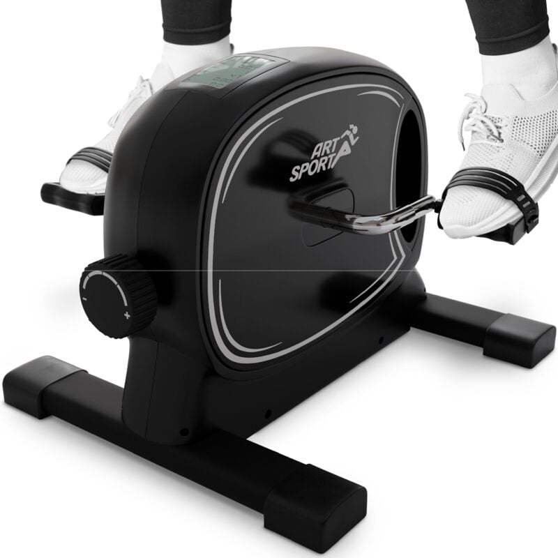 Pedaltrainer Sportivo - leiser Heimtrainer, Fitnessgerät, Senioren, Armtrainer, Beintrainer, Mini Fahrrad für Zuhause - Artsport