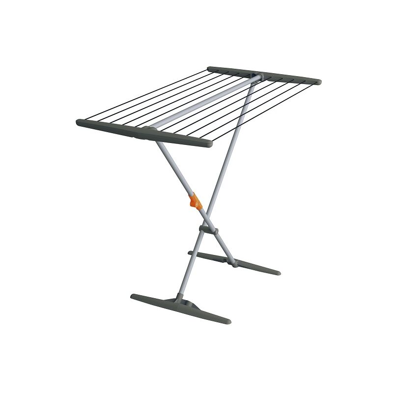 Superdry Basic Wäscheständer Trockenlänge 11 m Wäschetrockner grau, Alu - Juwel