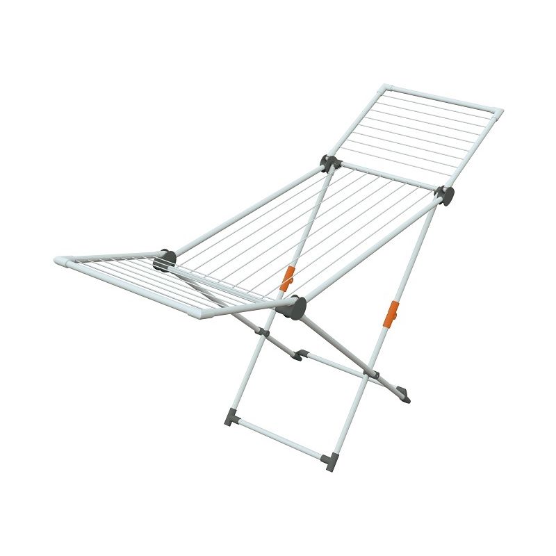 Juwel - Superdry Maxi Wäscheständer Länge 20 m, Wäschetrockner grau, wetterfest