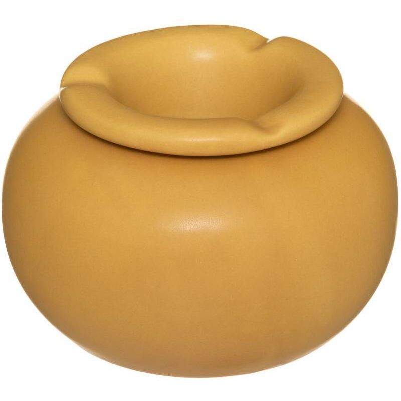 Aschenbecher Arty D.13cm Keramik - Gelb