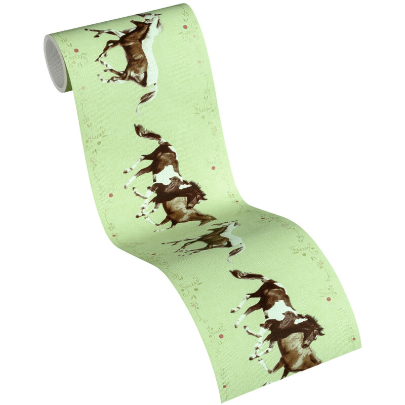 Homemaison - a.s. Création Tapeten mit Tieren Grün Little Stars 358381 358381