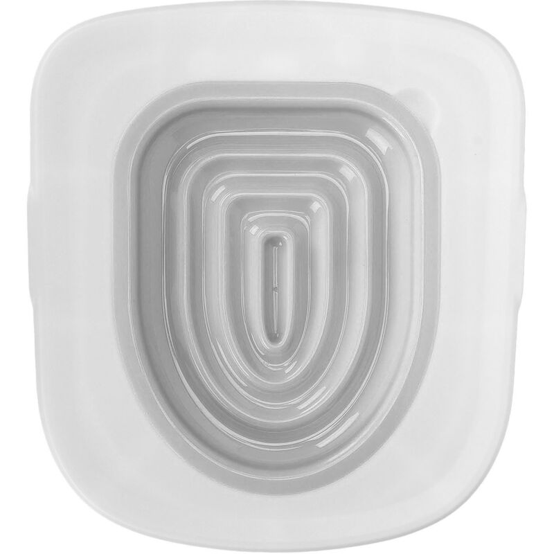 Asixxsix Katzenstreu-Trainingsset, Katzenstreu-Trainingssystem, wiederverwendbares Trainingssystem mit herausnehmbarem Design (weiße Schale, 1