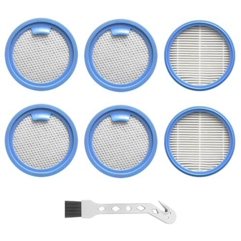 ASKW5 Filter Set Performance Kit Zubehör für AEG Staubsauger, für AEG 7000 Akku-Staubsauger 4 Vormotorfilter & 2 Hygienefilter Ersatzfilter