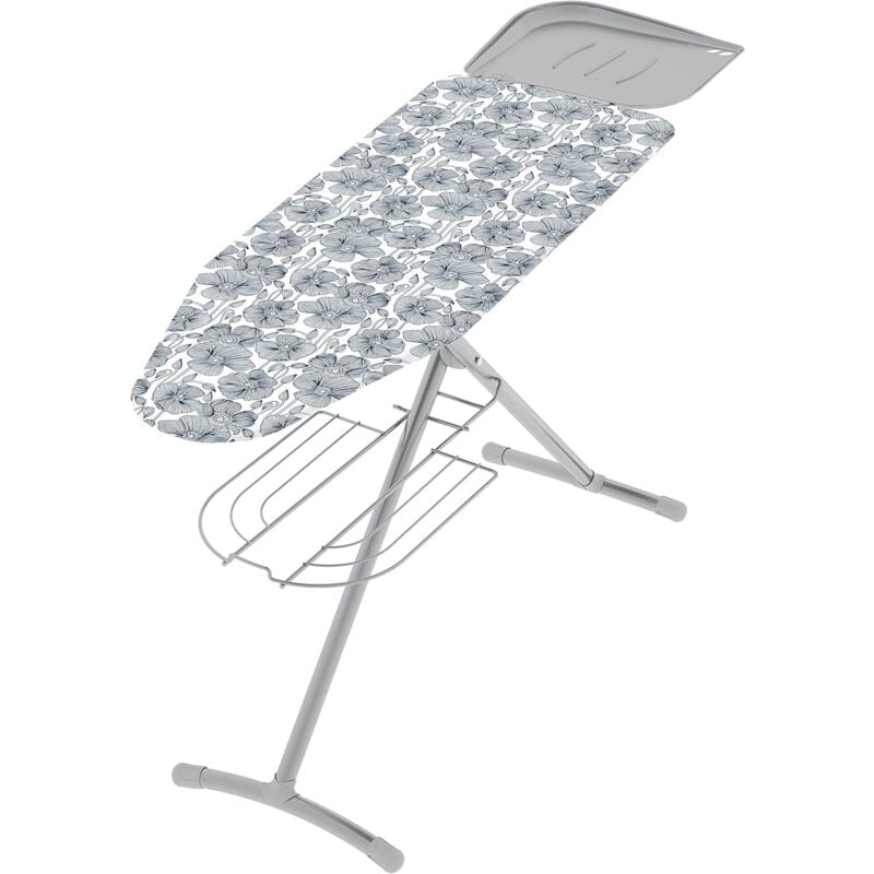Bügelbrett turbo 120x44 cm mit Grillrost und Kesselhalter, platzsparend Colombo