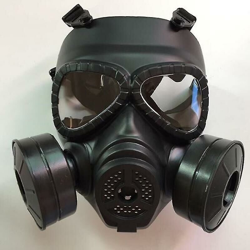 Atemschutzmaske Tactical Black Gas Mask Outdoor Military Style Schutzmaske Ulisem