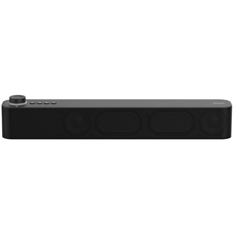 Atlantis Land P003-C0820-B Soundbar-Lautsprecher Schwarz 2.0 Kanäle 20 W
