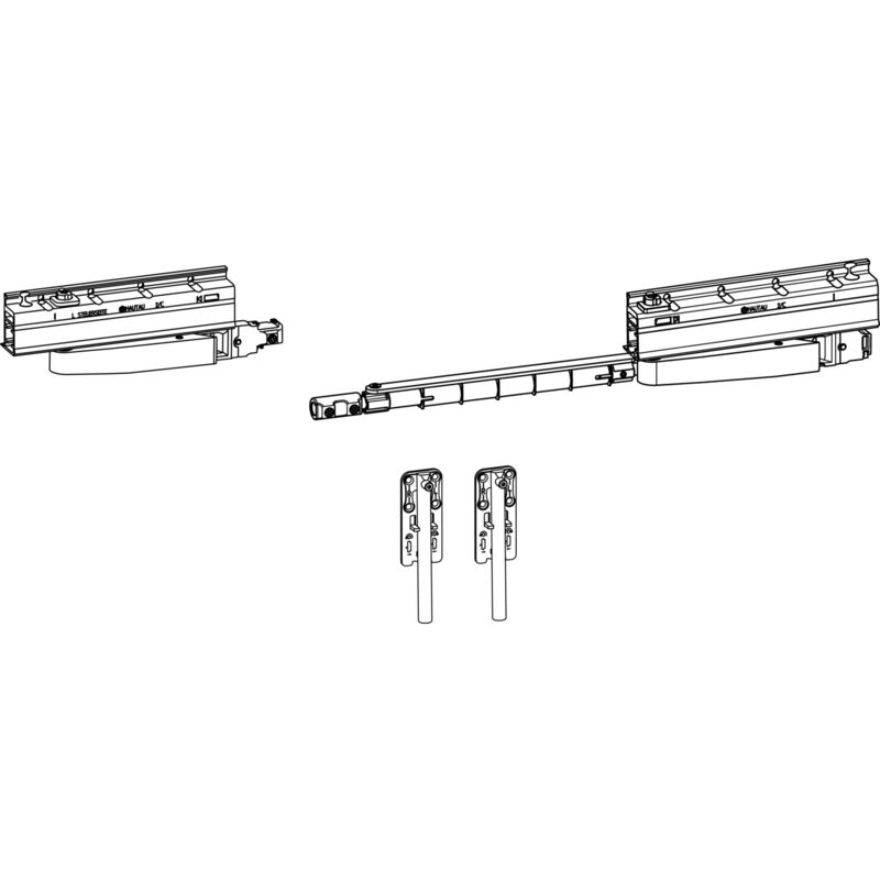 Hautau - atrium sp komfort Grundkarton Laufwerk, links, 160 kg, 1 Stk