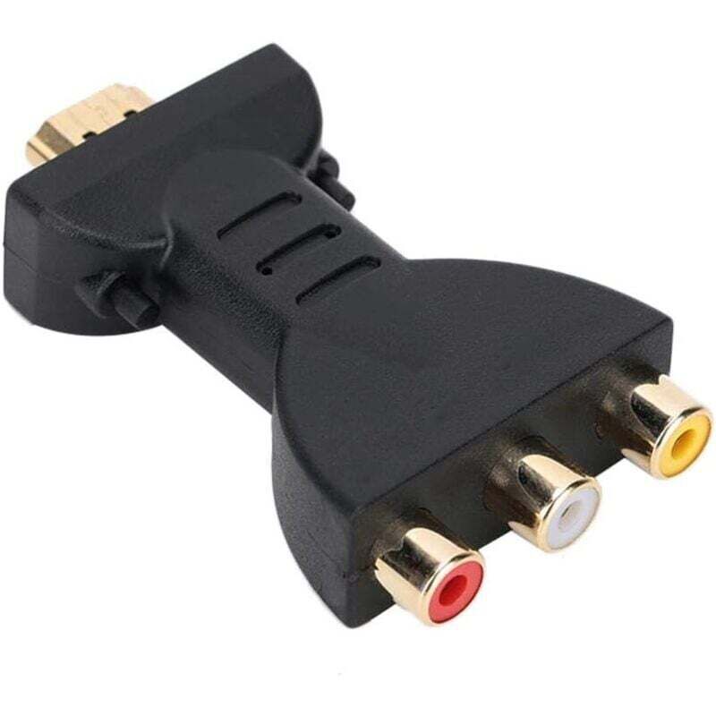Audio-HDMI zu rca Video Converter hdmi zu av Adapter Rot Weiß Gelb Sync Audio und Video 1080P