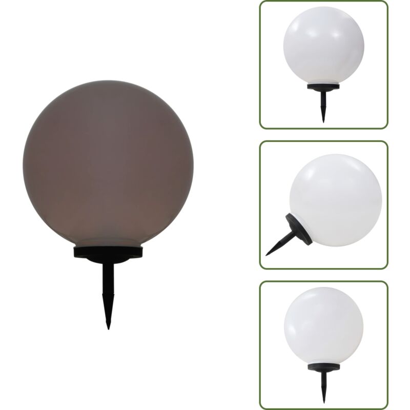 Outdoor Solarleuchte led Kugelförmig 50 cm rgb - Outdoor Beleuchtung - Solarleuchte - Kugelform - Gartenbeleuchtung - Terrasse Beleuchtung