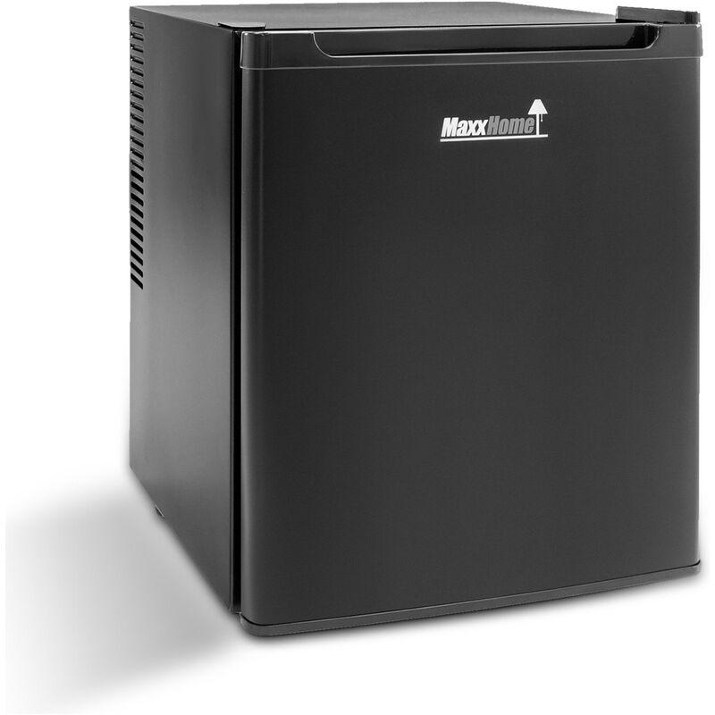 MaxxHome Mini Kühlschrank 42L - Mit Kühlbereich von 5-12°C - Lautloser Kleiner Kühlschrank - 230V Minikühlschrank mit verstellbarem Regal