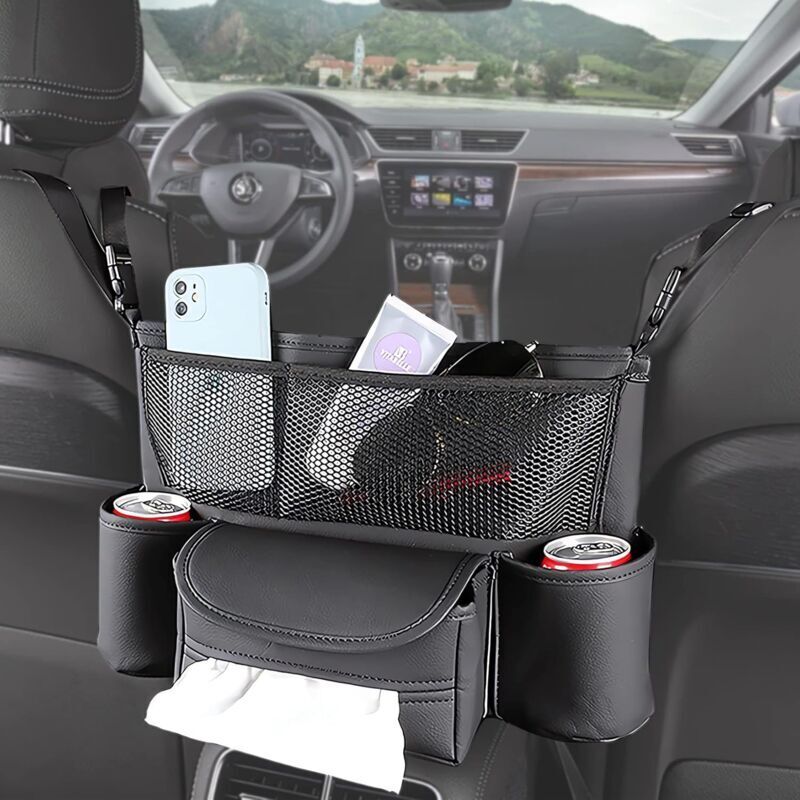 Aufbewahrungstasche für den Vordersitz des Autos, Organizer-Tasche für das Auto, Taschenhalter für den Rücksitz des Autos, große Organizer-Tasche für