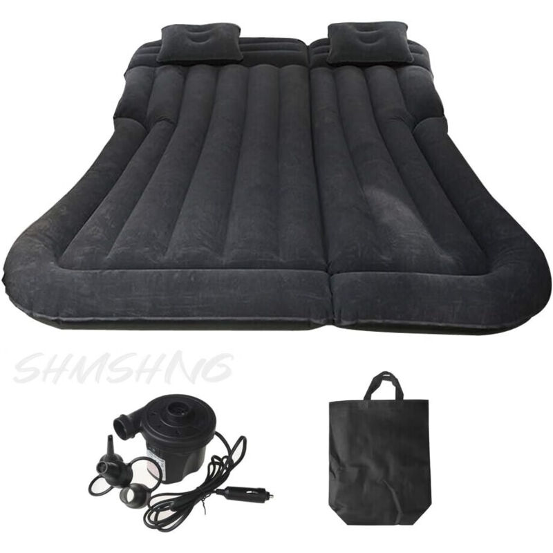 Aufblasbare Automatratze, faltbares Luftbett mit Gebläse 60 – 75 w, Kapazität zum Ausruhen, Schlafen 175 x 135 cm – RWMataillelas gonflable