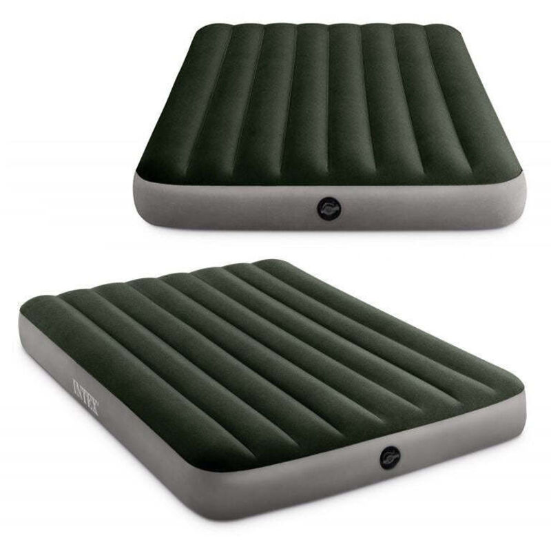 Aufblasbare luftmatratze zum schlafen doppelbett 191x137 cm intex 64108