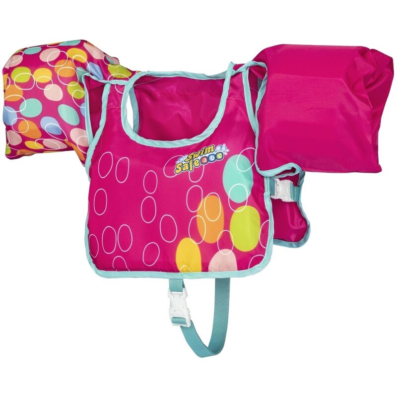 BESTWAY Aquastar Swim Pal Schwimmweste, Rosa