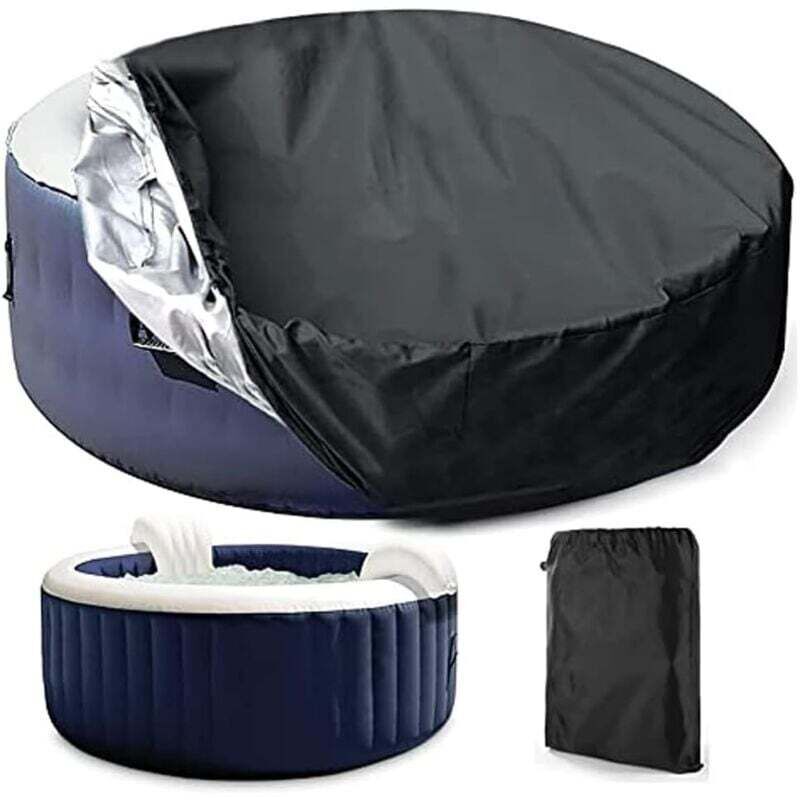 Aufblasbare Whirlpool-Abdeckung, Runde Whirlpool-Abdeckung, Winter-Pool-Abdeckung, Winter-Abdeckung für oberirdische Pools, Pool-Winter-Abdeckung,