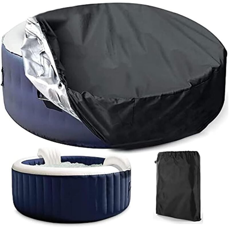 Aufblasbare Whirlpool-Abdeckung, Runde Whirlpool-Abdeckung, Winter-Pool-Abdeckung, Winter-Abdeckung für oberirdische Pools, Pool-Winter-Abdeckung,