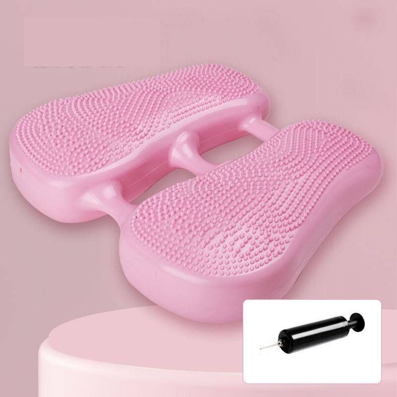 Aufblasbarer Stepper für Fitnessübungen, Air Stepper mit Fußmassage, Balance Board, Blau, für Workouts zu Hause und im Büro