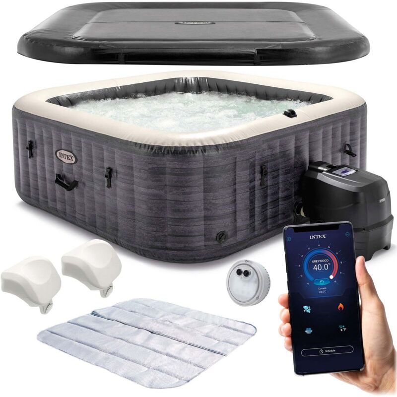 Aufblasbarer Whirlpool mit Hydromassage für 4 Personen INTEX 28450