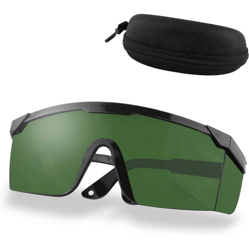 Augenschutzbrille, Alldo IPL-Brille, Laserbrille, Schutzbrille für IPL-Laserhaarentfernungsgeräte, grün