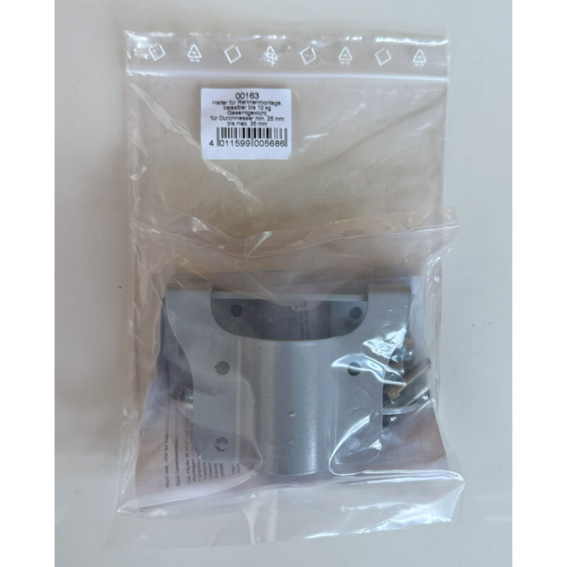 Ersatzteil: Halter Rahmenmontage hinten, für Durchmesser min. 25 mm bis max. 35 mm - Aumüller