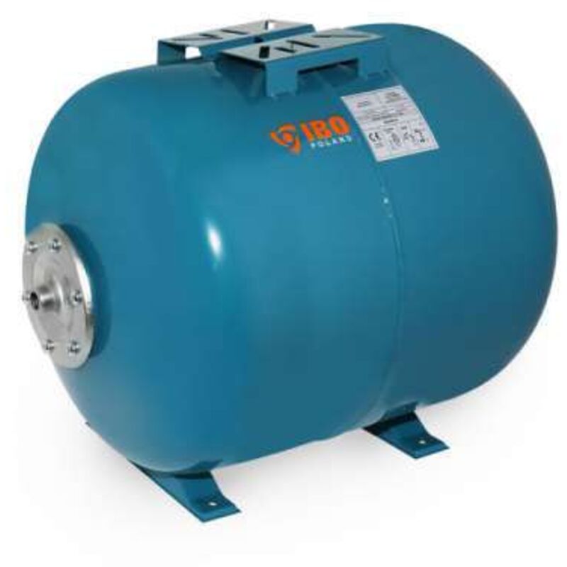 Sanundo - Ausdehnungsgefäß 50l für Hauswasserwerk horizontal Druckkessel Membranausdehnungsgefäß