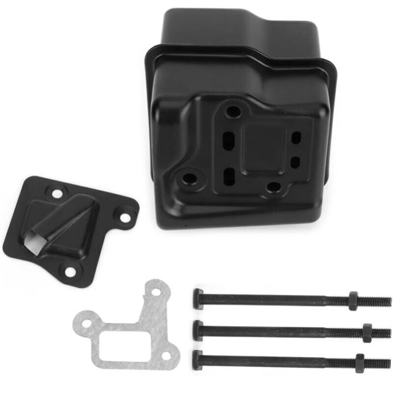 Auspuffschalldämpfer, Auspuffschalldämpfer aus hochhartem Eisen, Ersatz für Kettensäge MS310 MS290 MS390 029 039 für MUMU-Kettensäge