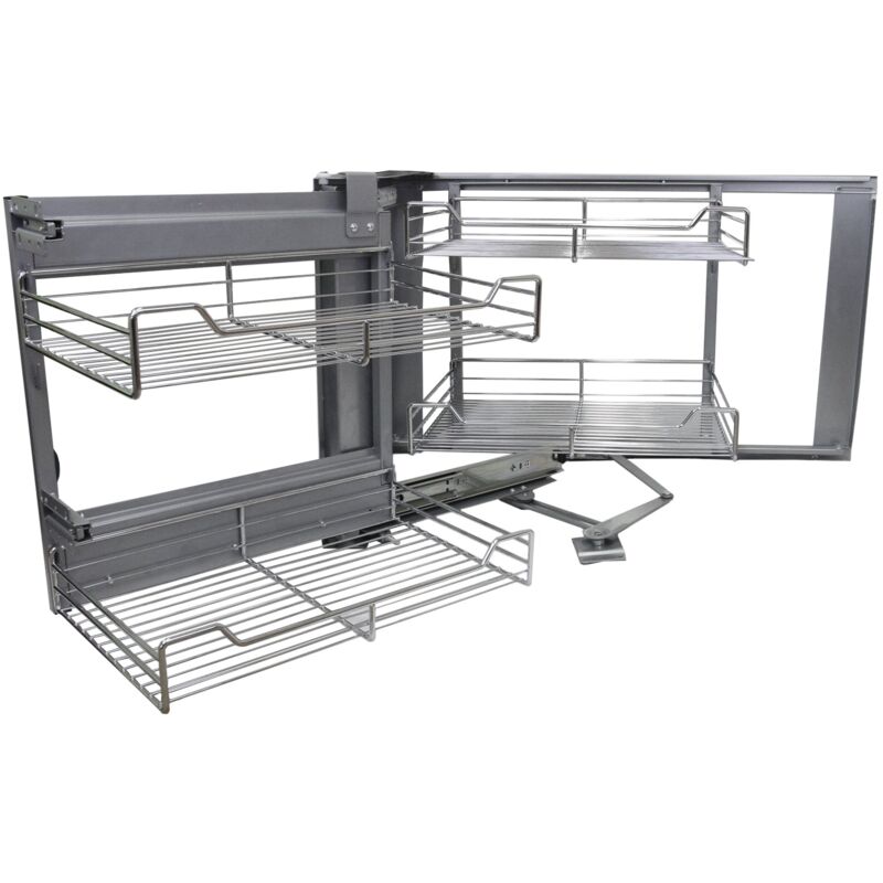 Monster Shop - KuKoo Magic Corner Eckschrank Korb Küchenschrank Körbe Schrankauszug 90cm-100cm