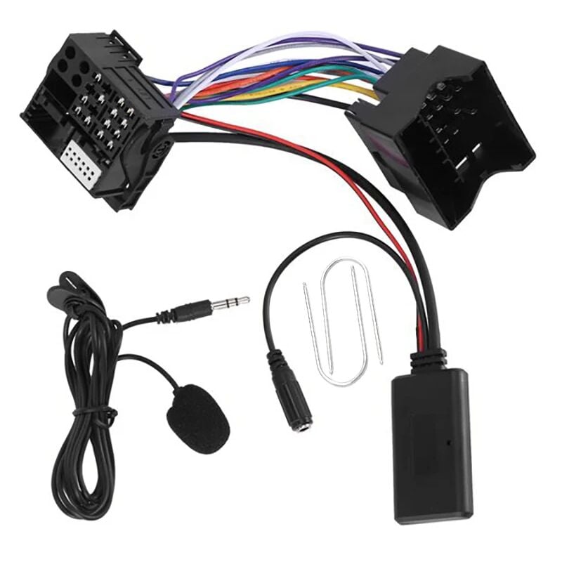 Auto Bluetooth 5.0 Aux Kabel Mikrofon Freisprecheinrichtung Handy Kostenloser Anruf Adapter Für Peugeot Citroen C2 C5 RD4 Praktisch