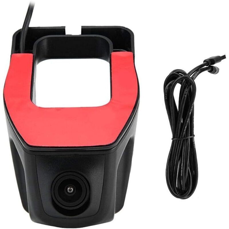 Auto-Fahrrekorder, Dashcam USB-Auto-DVR 1080p Onboard-Kamera mit G-Sensor für Android