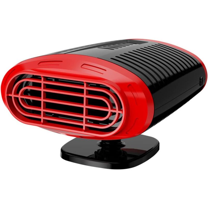 Aougo - Auto-Heizung, Auto-Defroster, Windschutzscheibe, tragbarer Auto-Kühler, mit um 360 Grad drehbarer Halterung, Auto-Heizung, Zigarettenanzünder