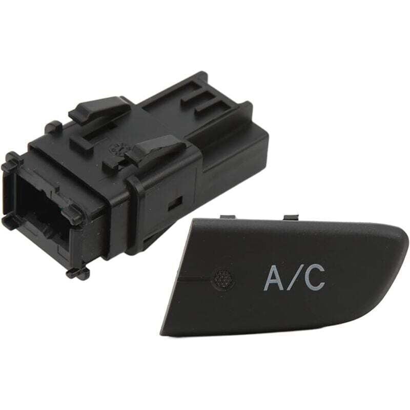 Auto-Klimaanlagen-Bedienknopf, Klimaanlagen-Bedienknopf mit Kappe, Schwarz 6554KX, Passend für C1 107 MK1