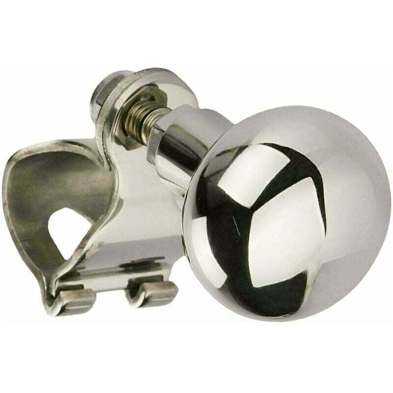 Auto-Lenkrad-Kugel, Edelstahl, Auto-Lenkrad-Kugel, Universal-Auto-Lenkrad-Booster-Knopf, Griff, Lenkrad-Booster-Kugel, Knopf für Lenkrad,