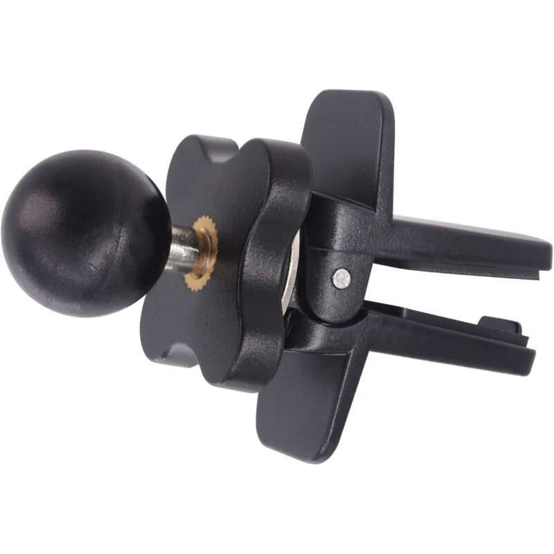 Auto-Lüftungshalterung für Garmin – 17-mm-Kugelkopf-Halterung für Handy/GPS mit Silikonclip und verstellbarem Drehknopf, passend für Garmin Nuvi